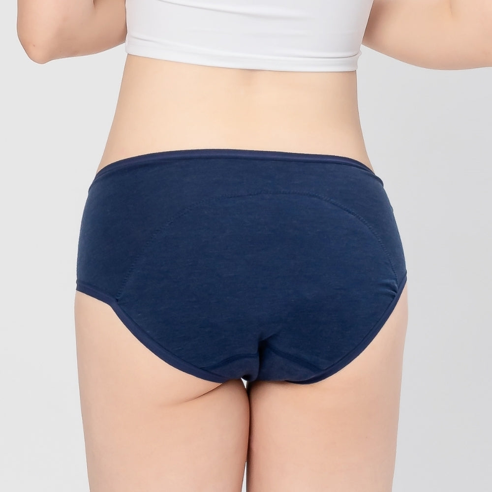 Mid-Waisted Rayon Leak-proof Briefs - Overnight, Heavy Flow