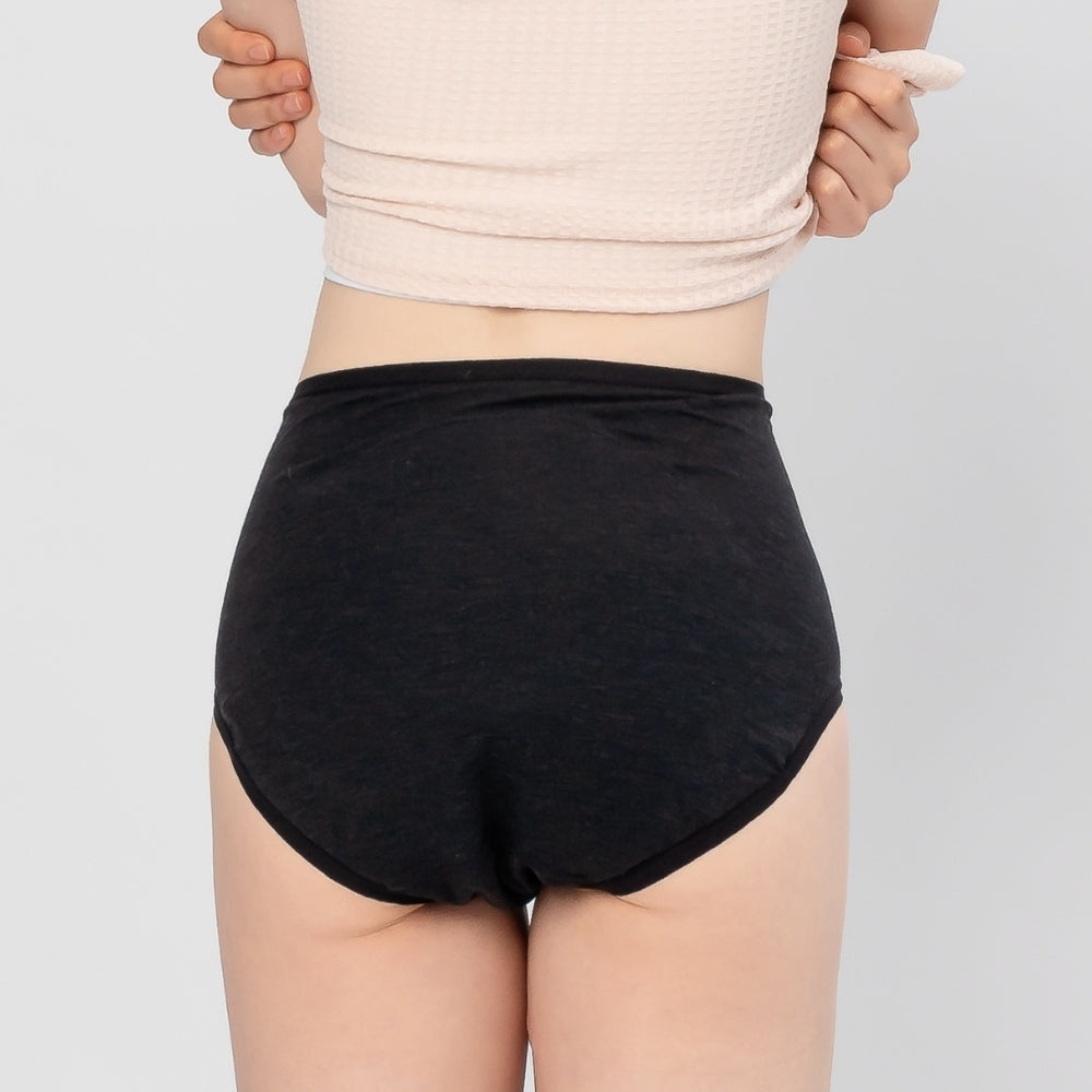High-Waisted Rayon Leak-proof Briefs - Overnight, Maxi, Heavy Flow