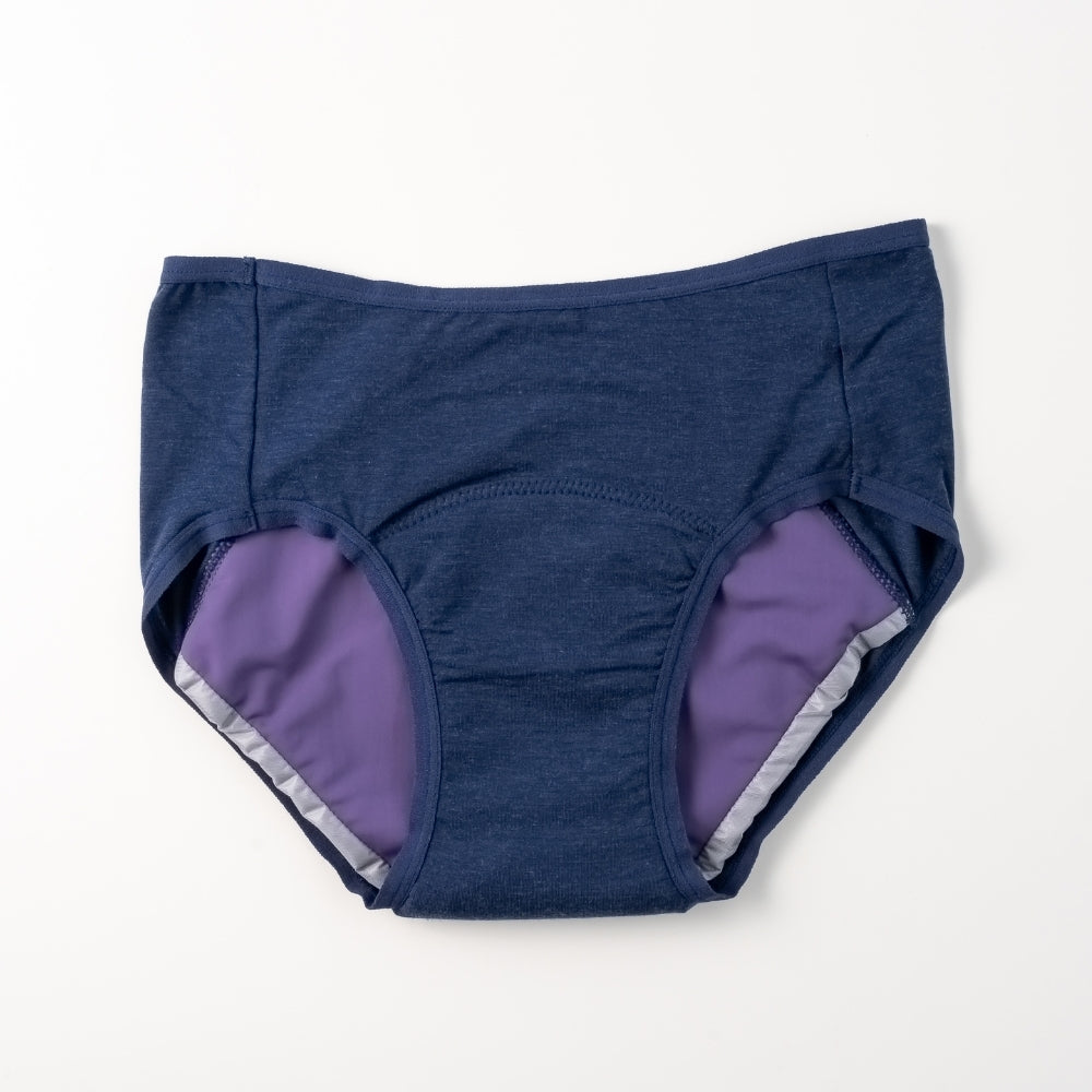 Mid-Waisted Rayon Leak-proof Briefs - Overnight, Heavy Flow