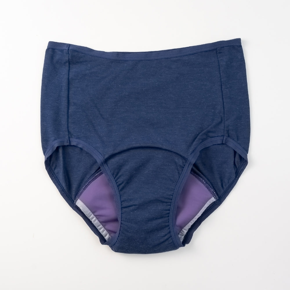 High-Waisted Rayon Leak-proof Briefs - Daytime, Heavy Flow