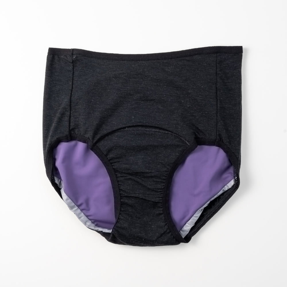 High-Waisted Rayon Leak-proof Briefs - Overnight, Maxi, Heavy Flow